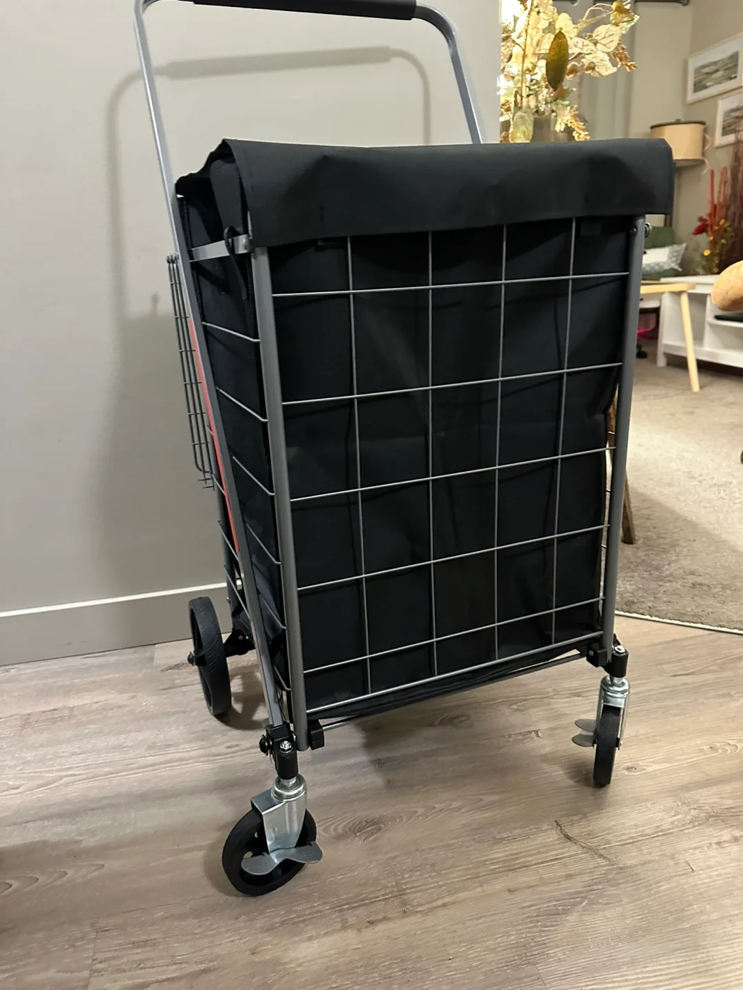 Brand-New Foldable Shopping Cart with Waterproof Bag image indicator(10)