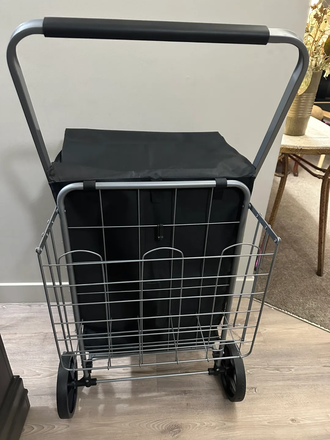 Brand-New Foldable Shopping Cart with Waterproof Bag image indicator(7)