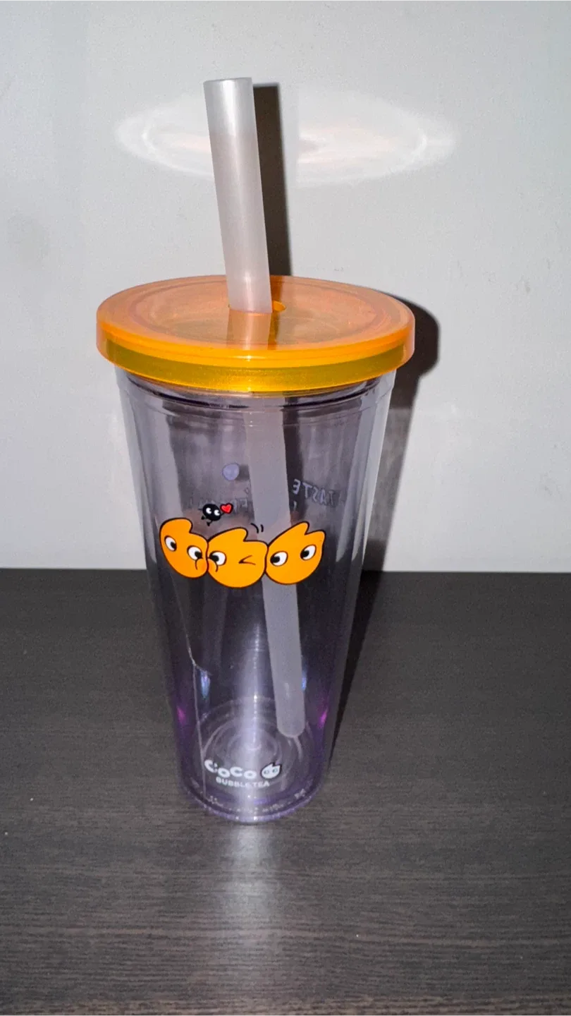🥕 CoCo Cup with Lid & Straw thumbnail