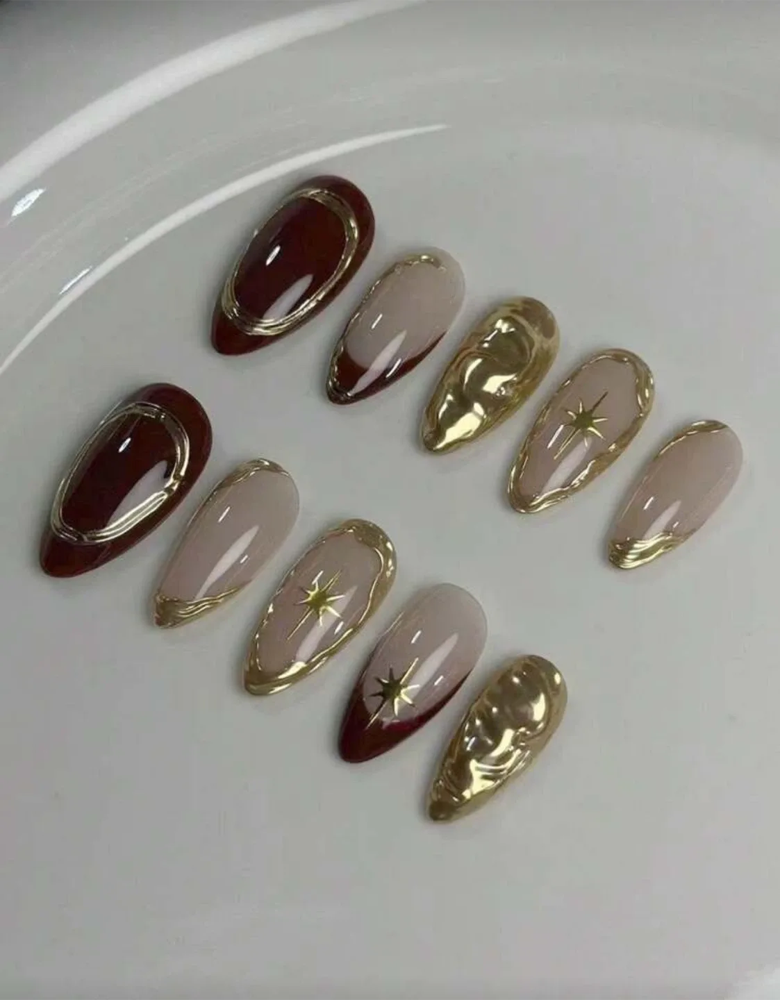 JUZIXIONG Nail Art - Press On Nails image indicator(3)