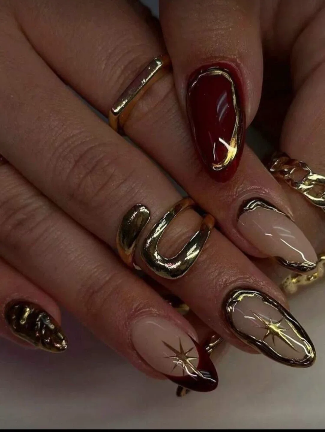 JUZIXIONG Nail Art - Press On Nails image indicator(4)