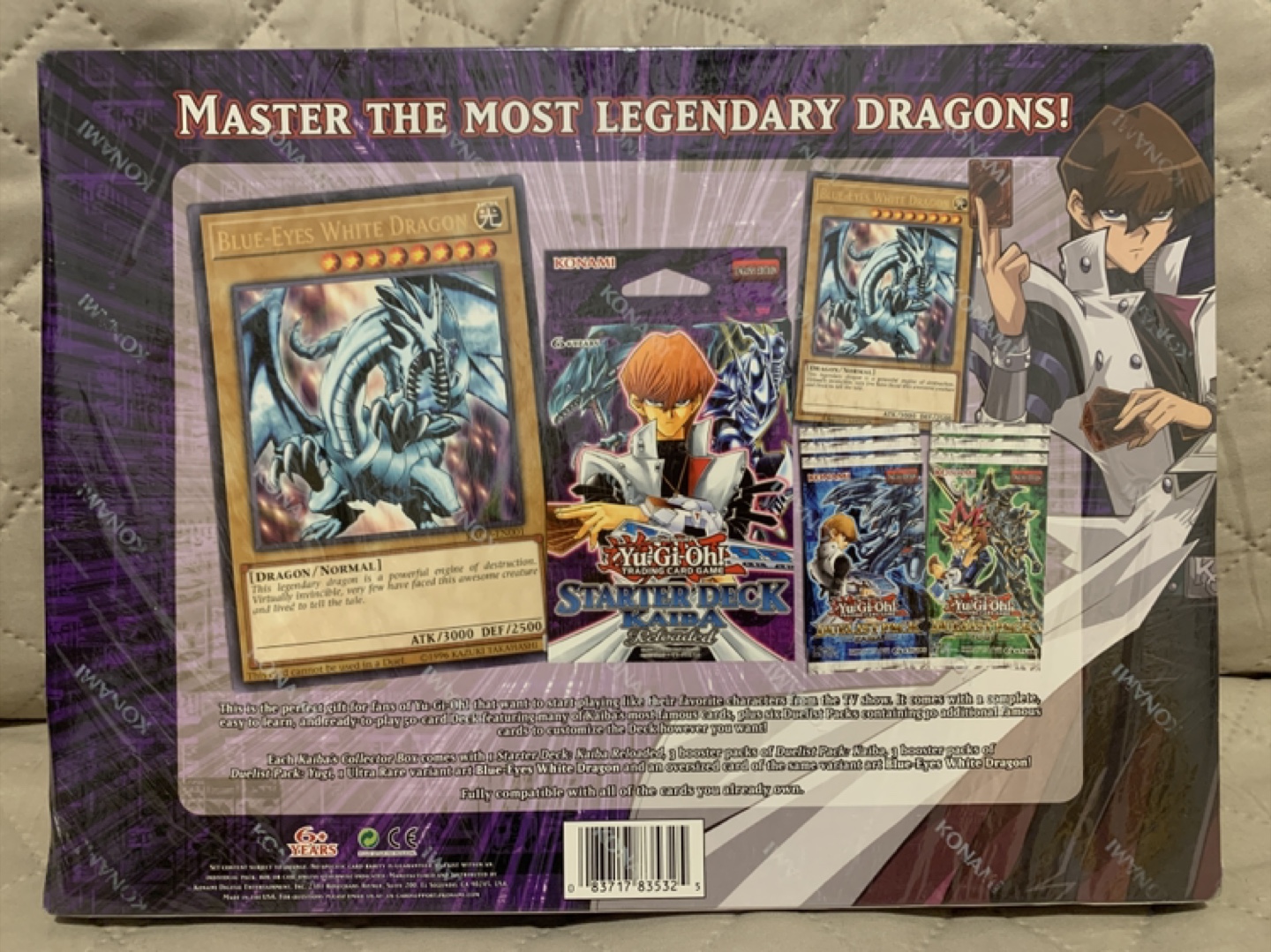 Sealed Yu-Gi-Oh! Kaiba's Collector's Box - photo 2