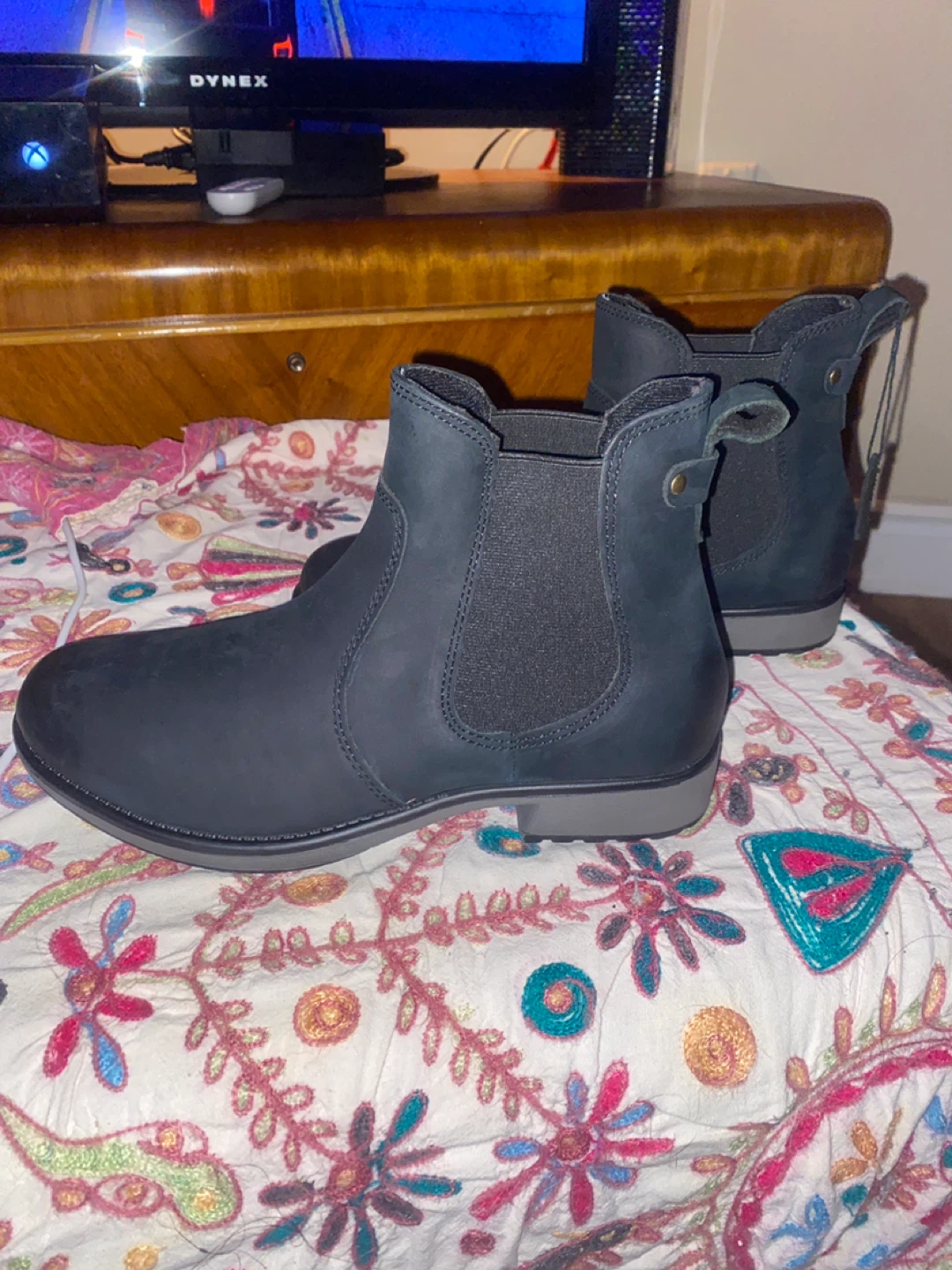 Bogs Waterproof Leather Chelsea Boots