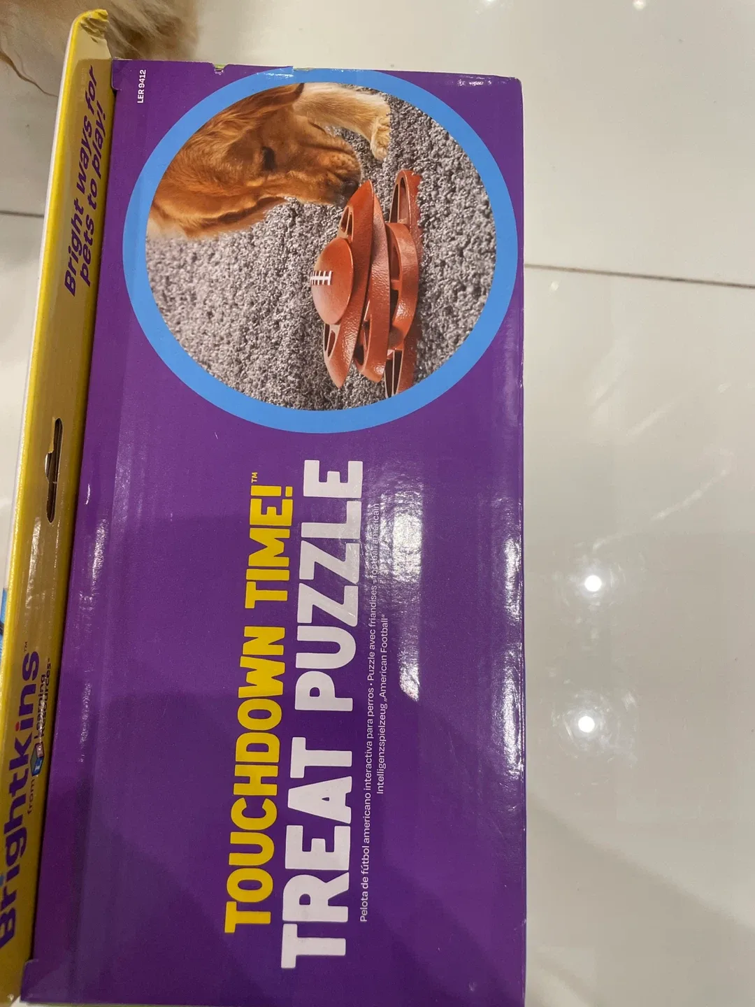 Touchdown Time! Treat Puzzle For Dogs For Treats image indicator(2)