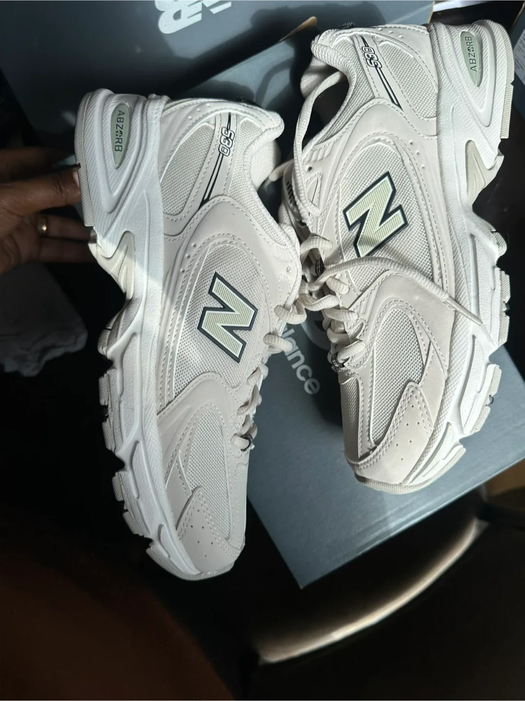 New Balance 530 Beige Sneakers us 7 image indicator(5)