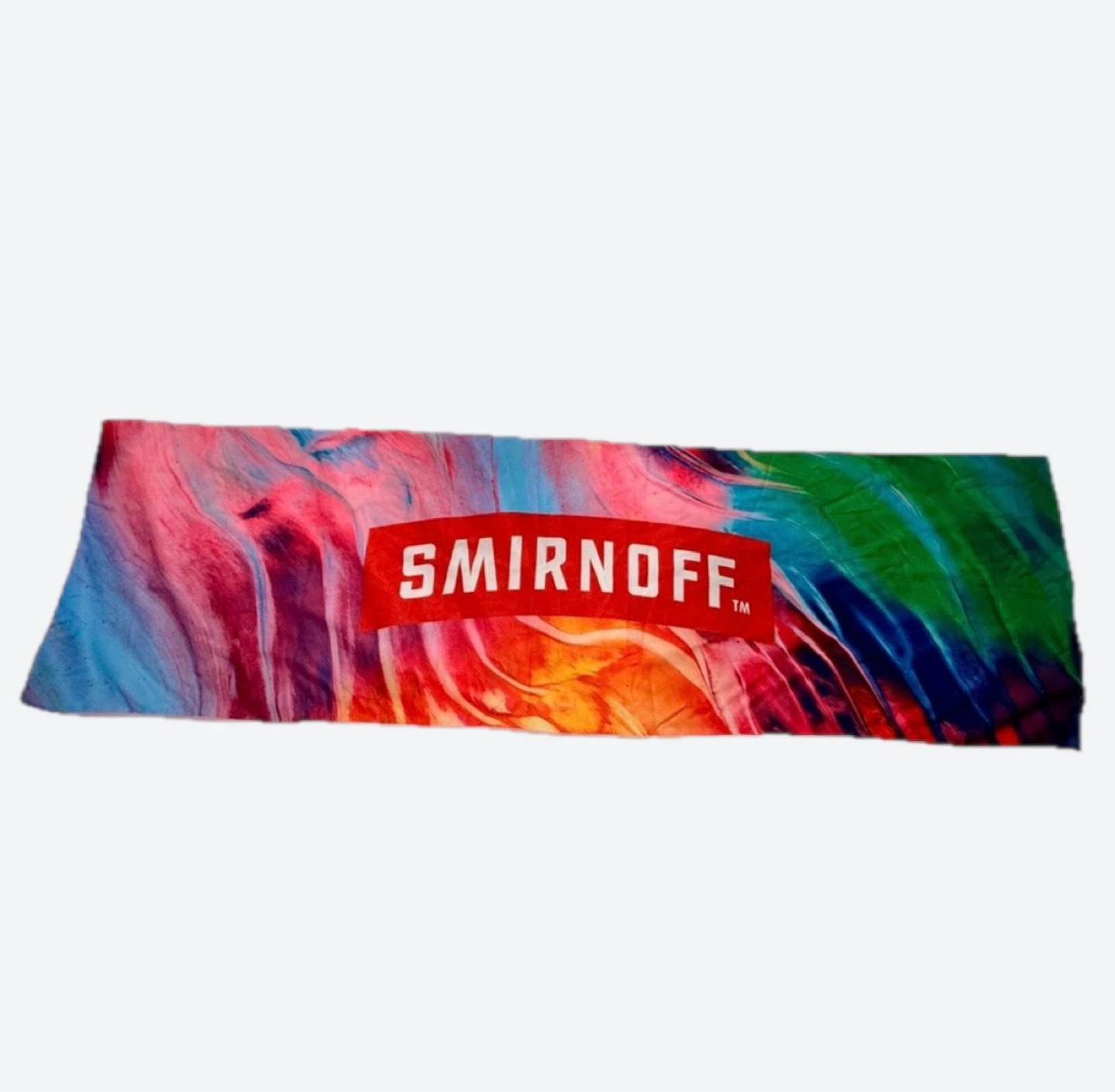 BNIB! Smirnoff Vodka Cooling Towel or Wall Banner
