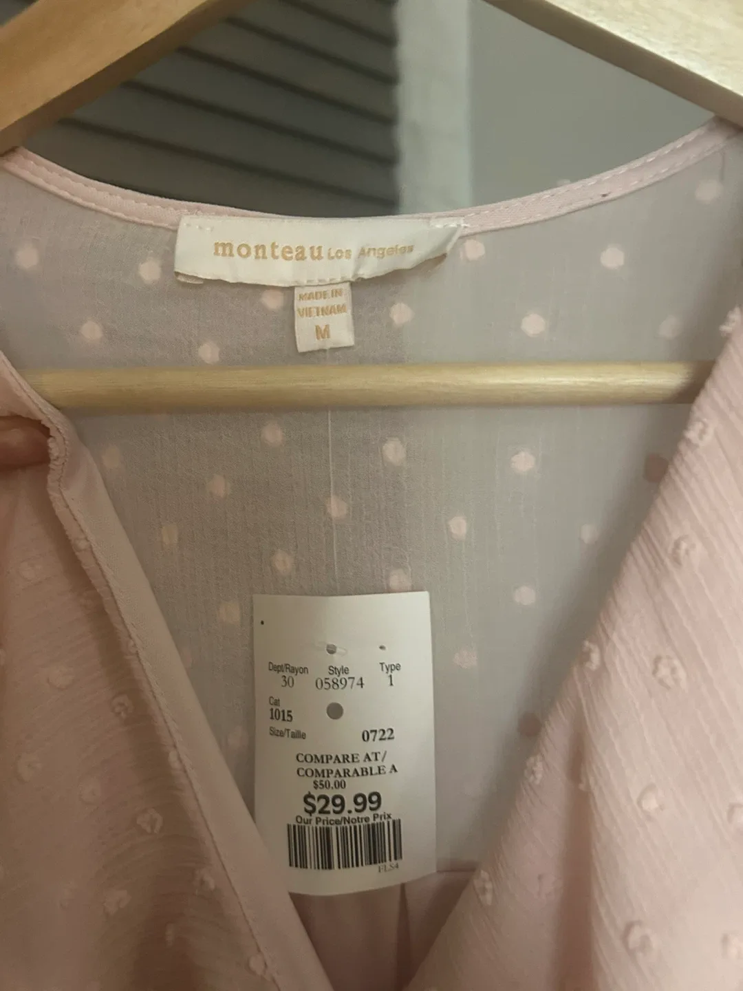 Pink Ruffle Dress - Size M image indicator(3)