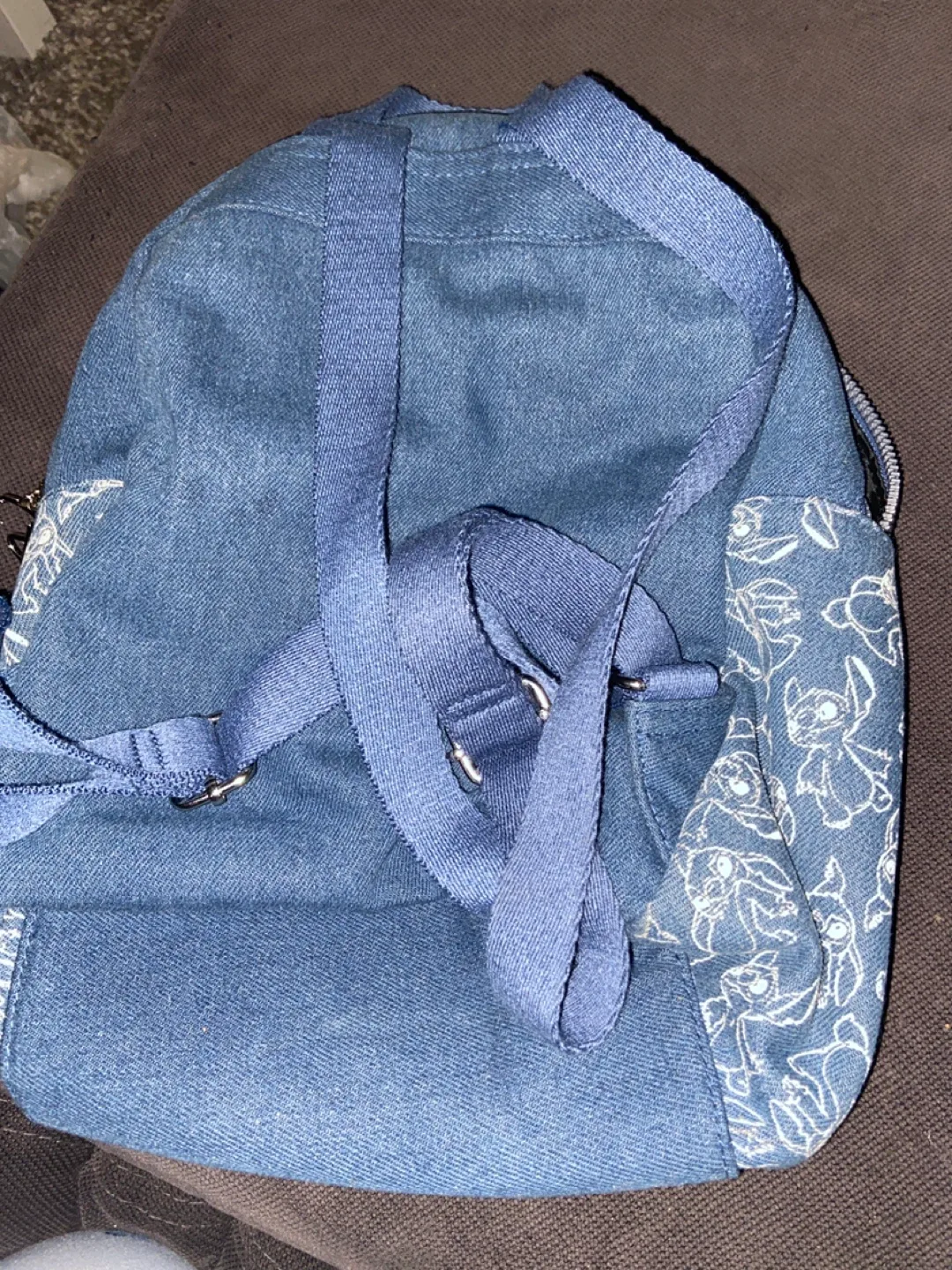 Disney Stitch Denim Mini Backpack image indicator(4)