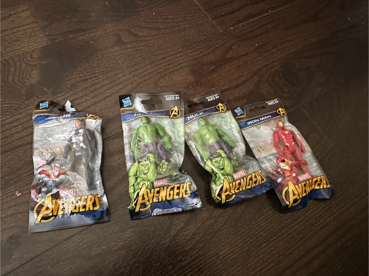 Marvel Avengers Action Figures - Thor, Hulk, Iron Man