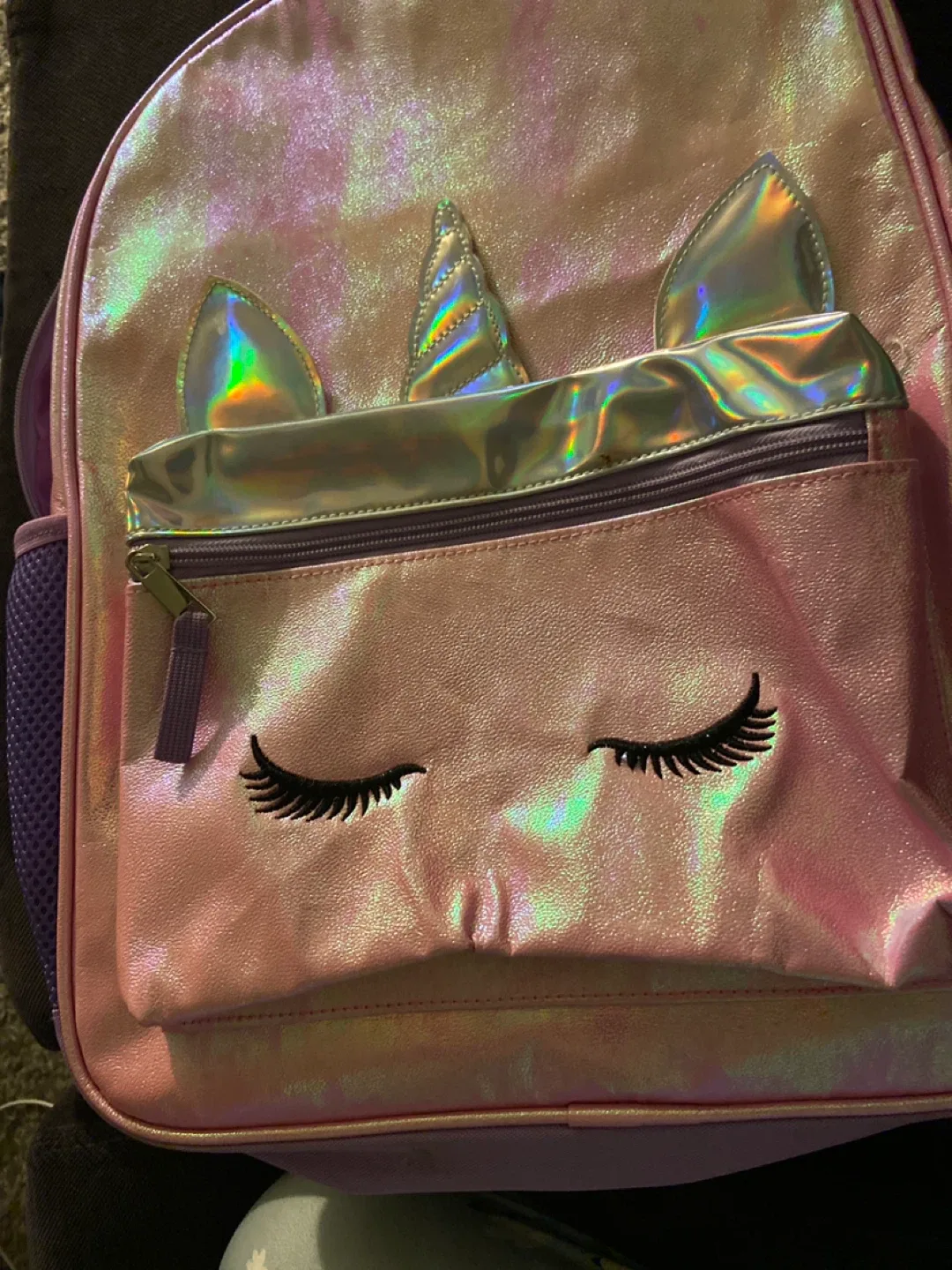 Unicorn Backpack - Pink & Purple thumbnail