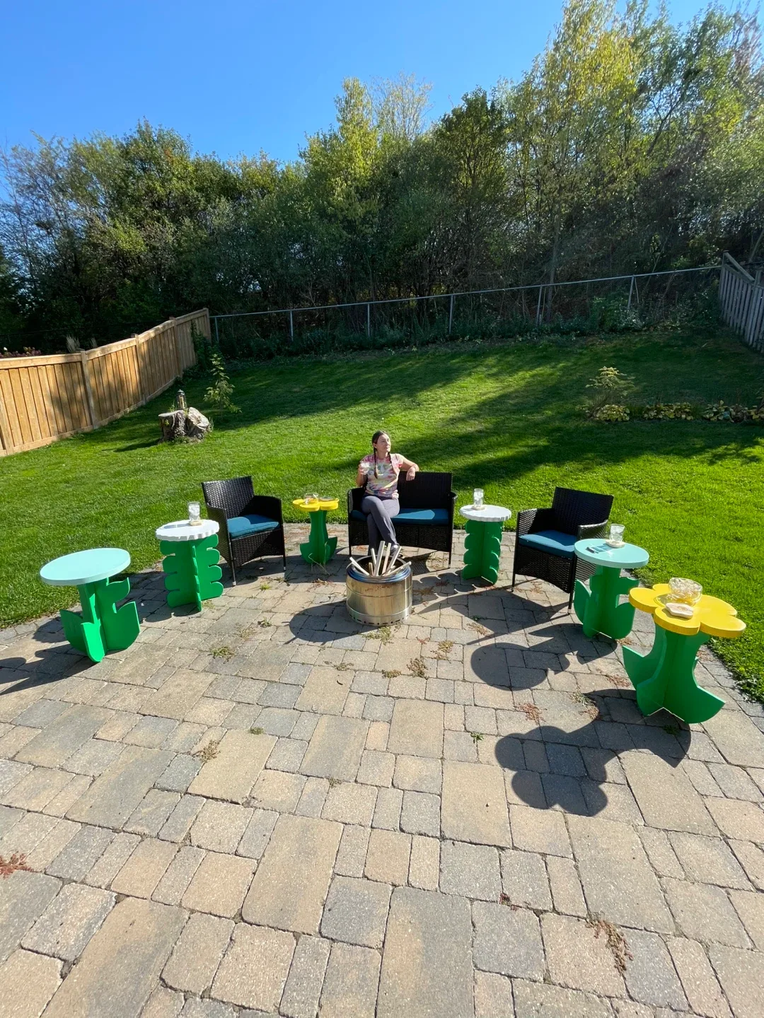 Flower Accent Tables - Cute Decor image indicator(3)