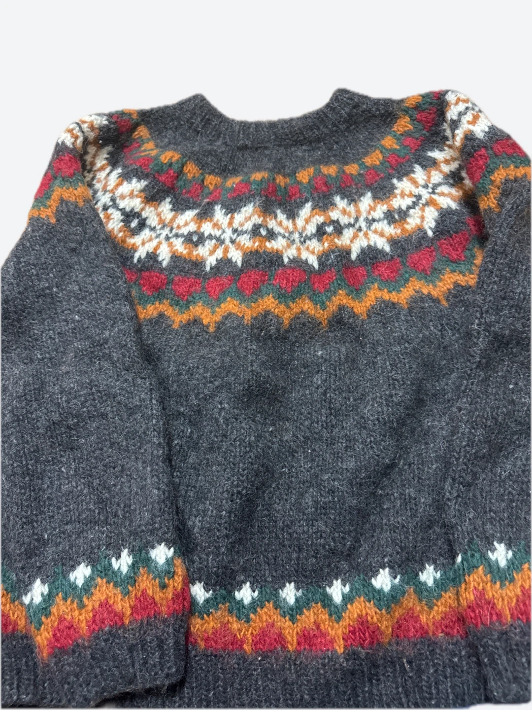 Wool Sweater, Grey
