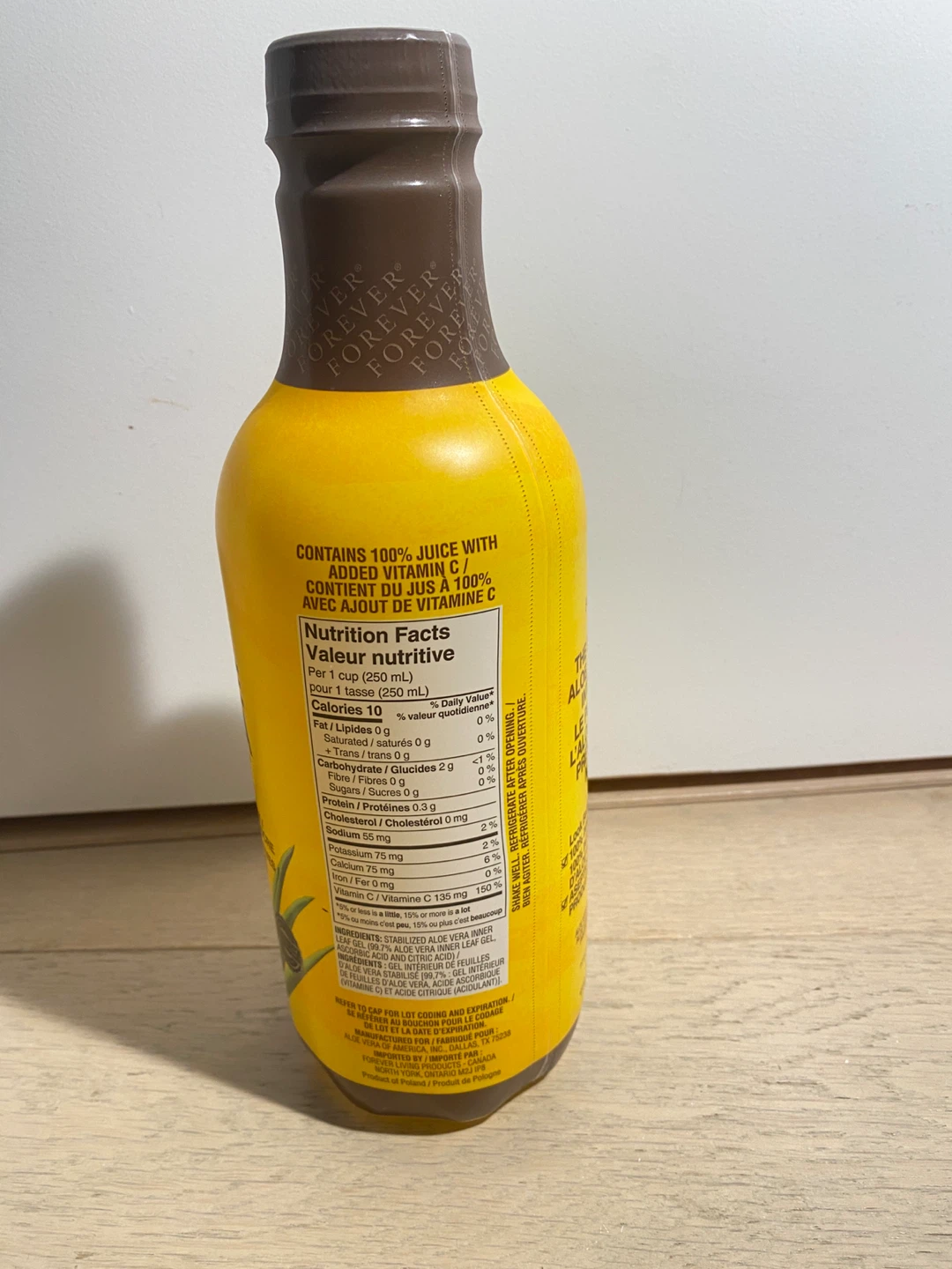 Brand New Forever Aloe Vera Gel Drink 1L - photo 2