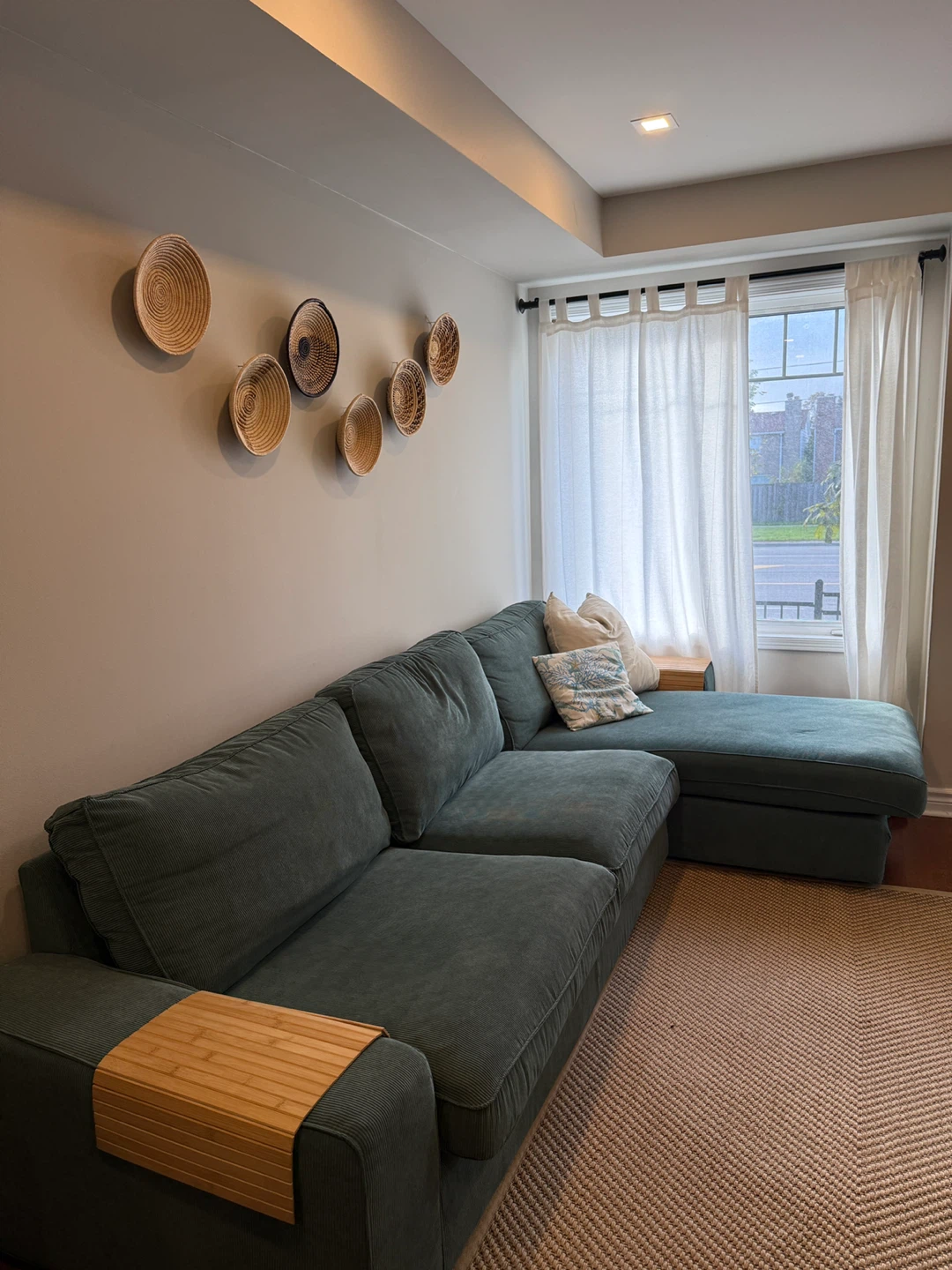 IKEA Kivik Sectional Sofa with chaise