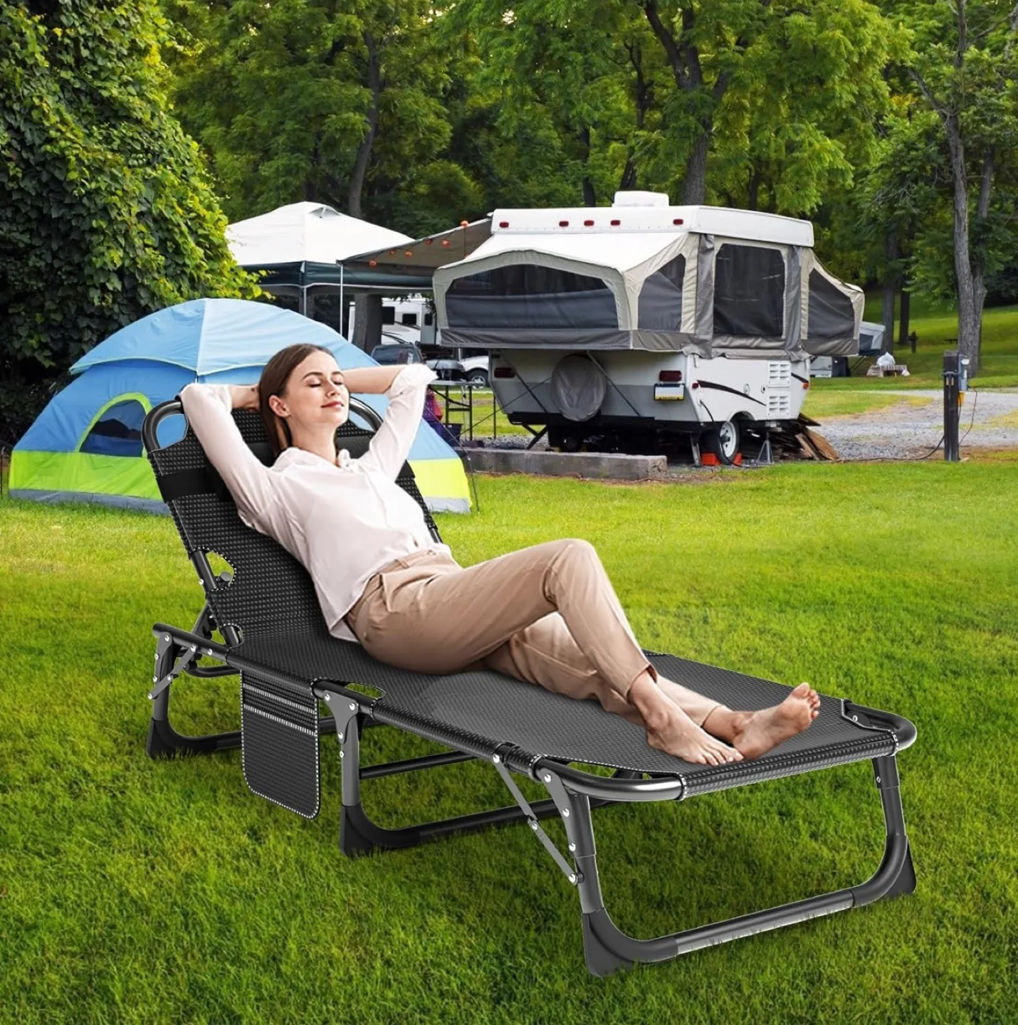 Brand New Folding Lounge Chairs – Perfect for Outdoor Relaxation image indicator(5)