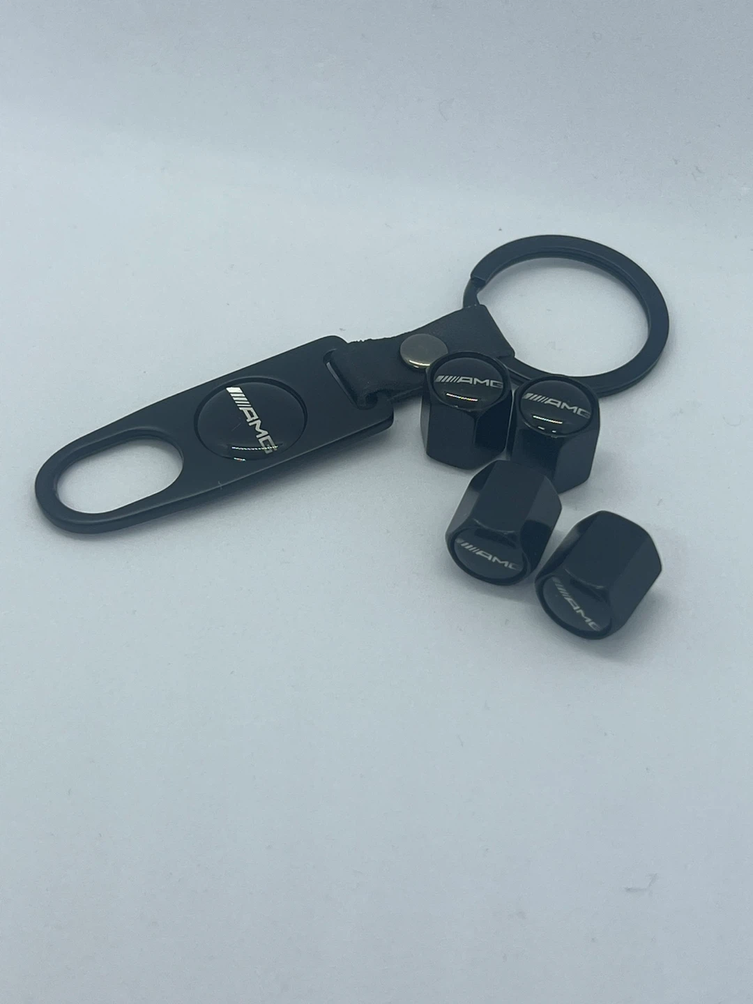 AMG Tire Valve Stem Caps + Keychain - photo 5