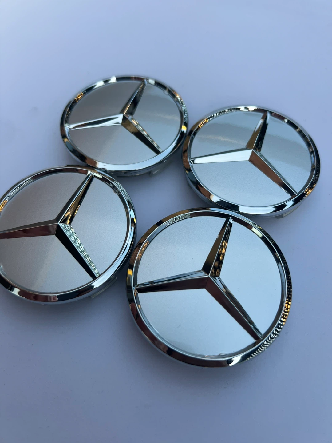 Mercedes-Benz 60mm Wheel Center Caps - Set of 4 - photo 4