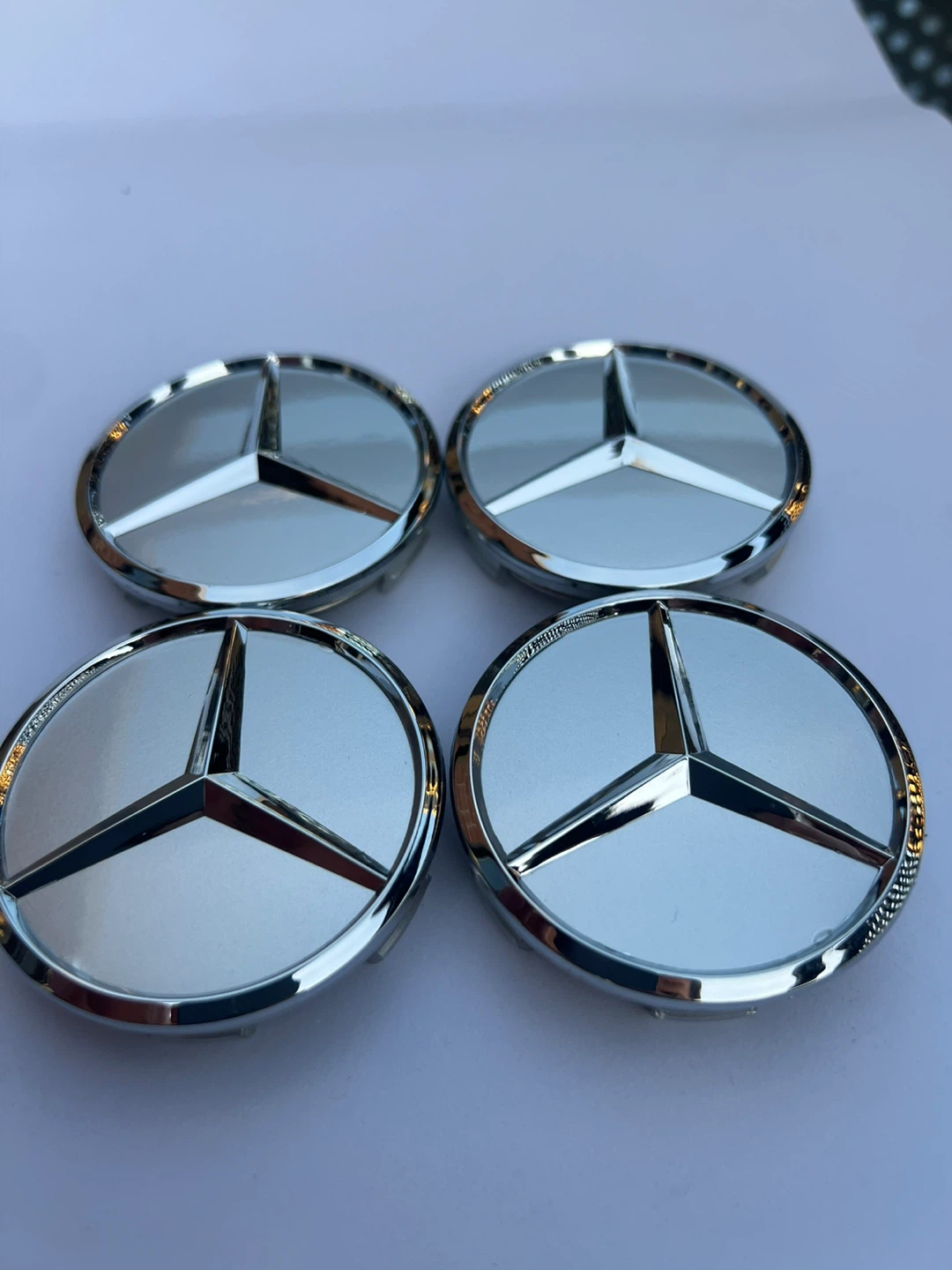 Mercedes-Benz 60mm Wheel Center Caps - Set of 4 - photo 2