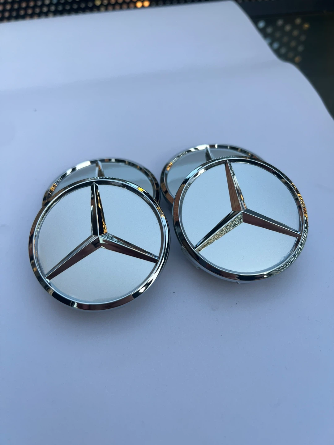 Mercedes-Benz 60mm Wheel Center Caps - Set of 4 - photo 5
