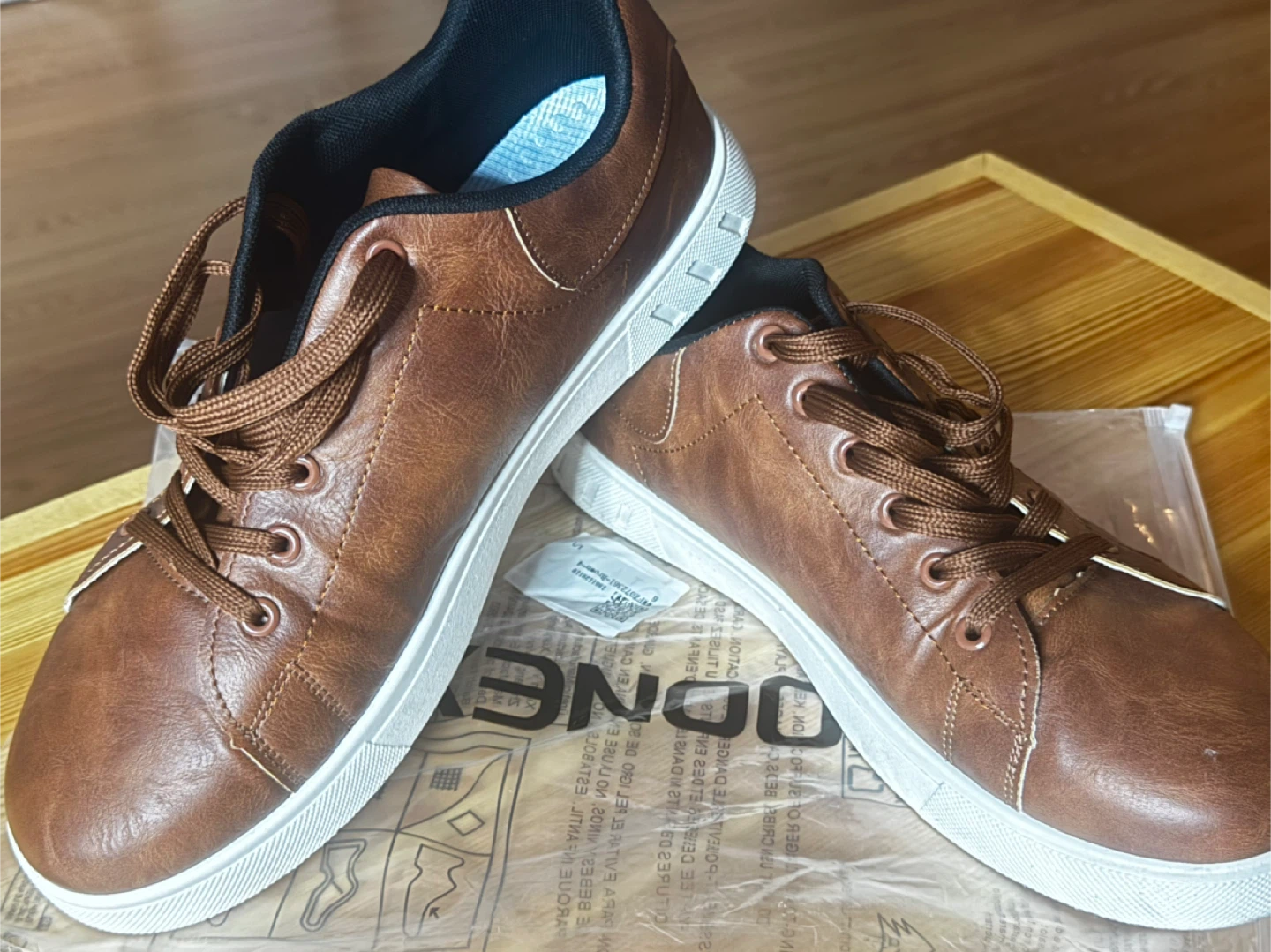 Doney Brown Leather Sneakers - photo 4