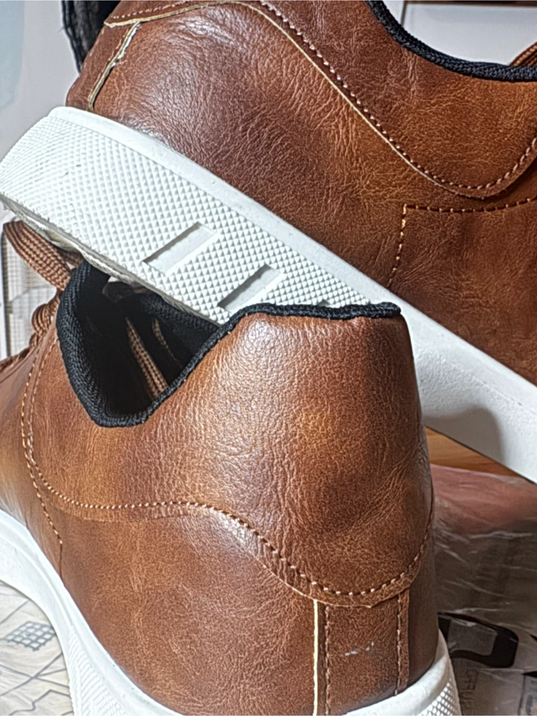 Doney Brown Leather Sneakers - photo 3