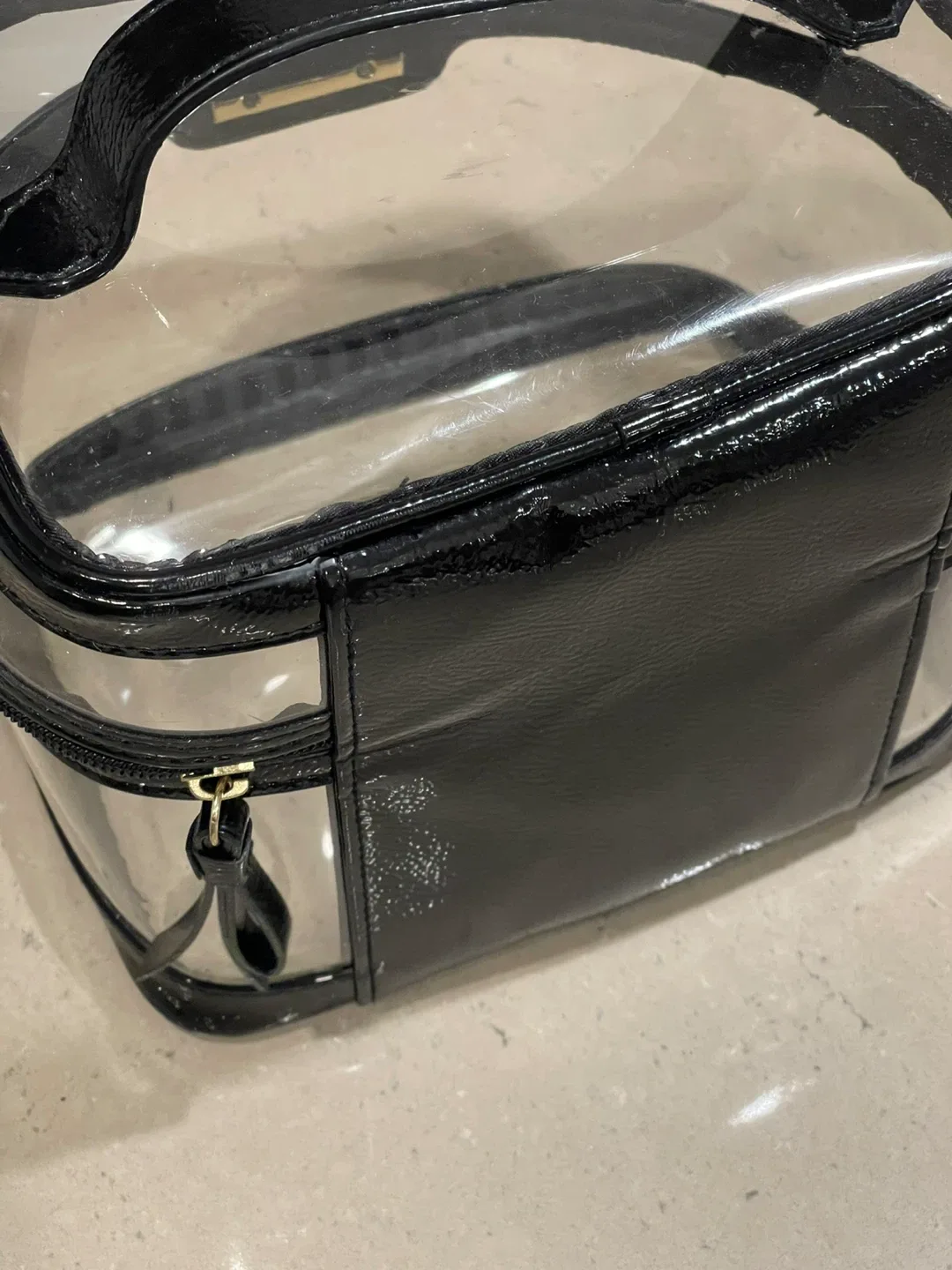 Victoria's Secret Clear Cosmetic Bag image indicator(4)