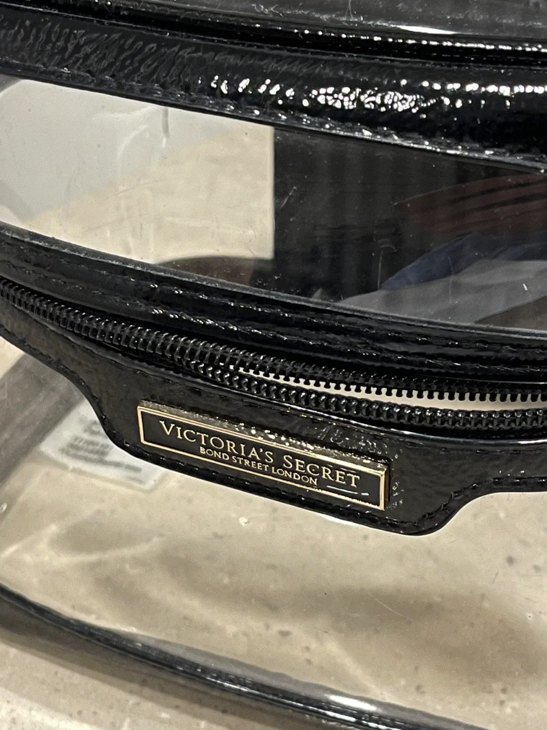 Victoria's Secret Clear Cosmetic Bag image indicator(2)