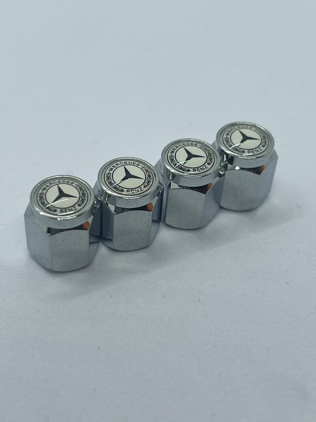 Mercedes-Benz Tire Valve Stem Caps (Set of 4)