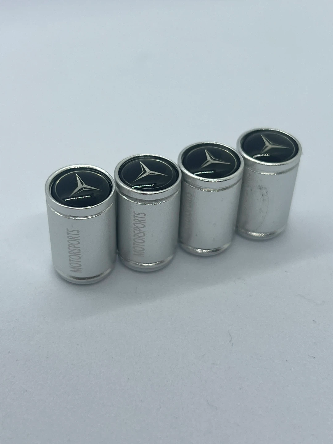 Mercedes-Benz Motorsports Tire Valve Stem Caps - Set of 4