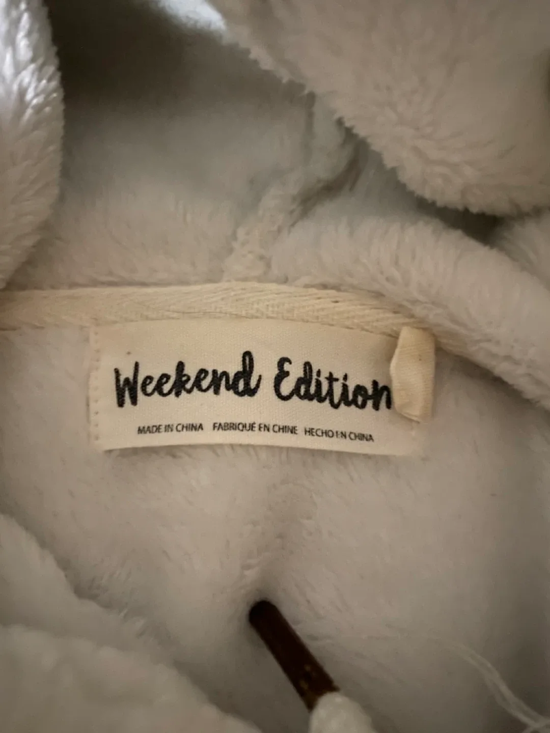 Weekend Edition White Hoodie image indicator(3)