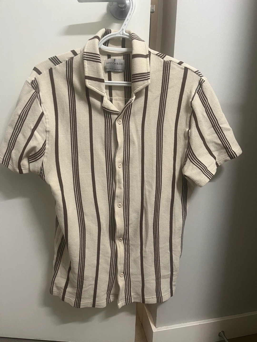 Men’s Larsson & Co. Striped Shirt - Size XL