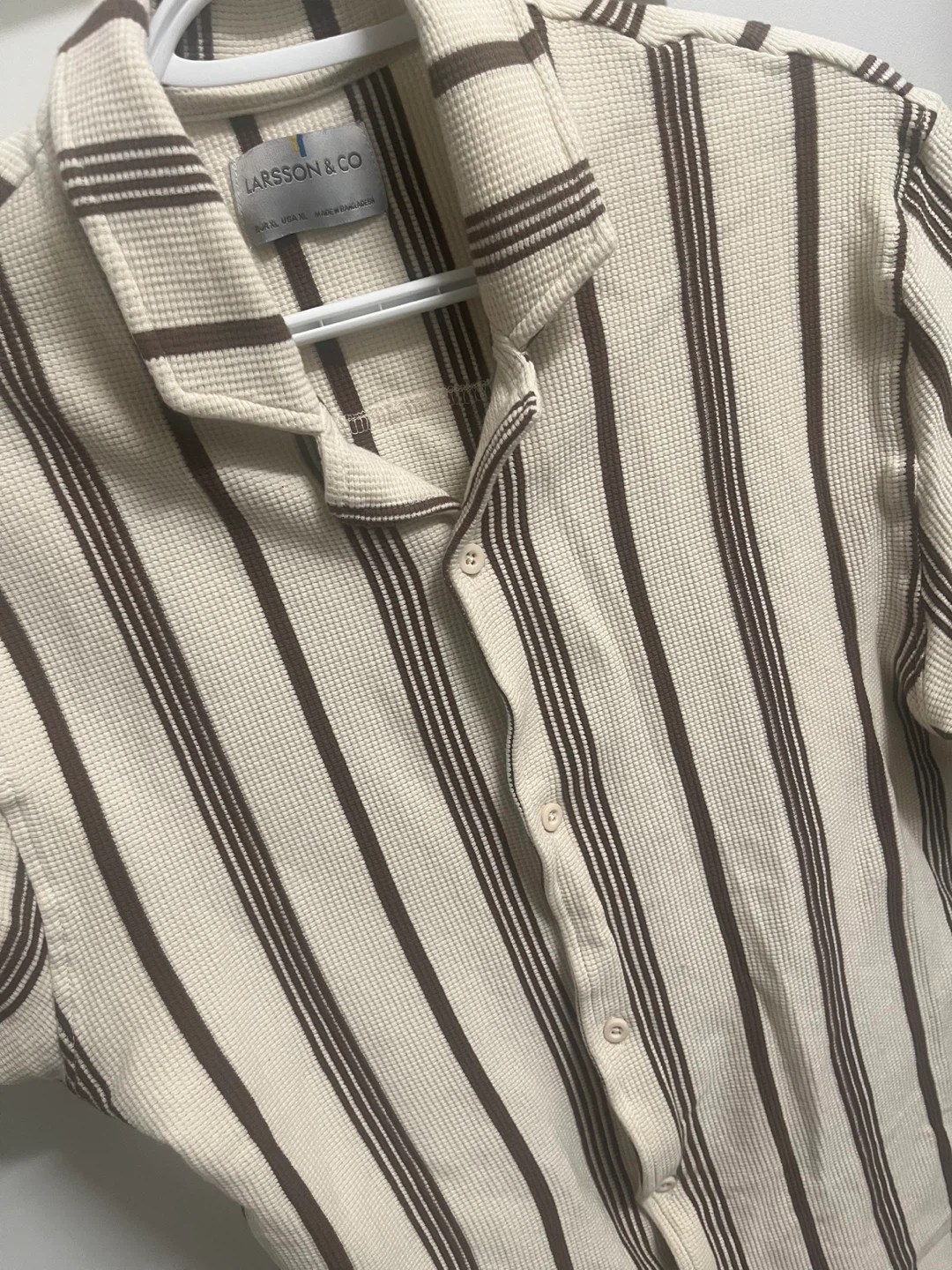 Men’s Larsson & Co. Striped Shirt - Size XL - photo 2