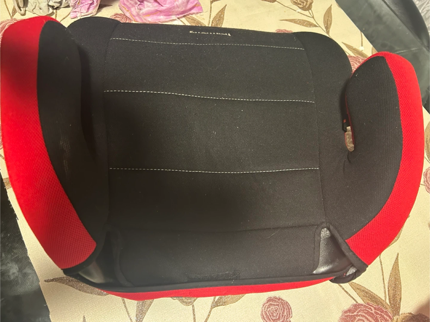 Harmony Booster Car Seat - Red and Black