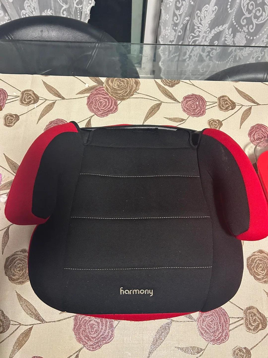 Harmony Booster Car Seat - Red and Black image indicator(2)
