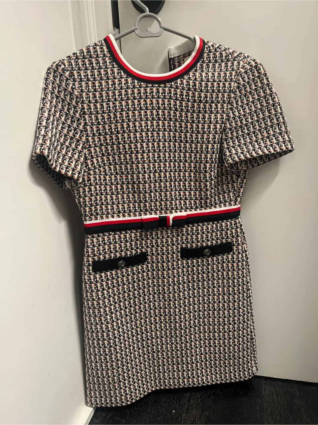 Maje Multicolor Tweed Dress - Size 36 image indicator(3)