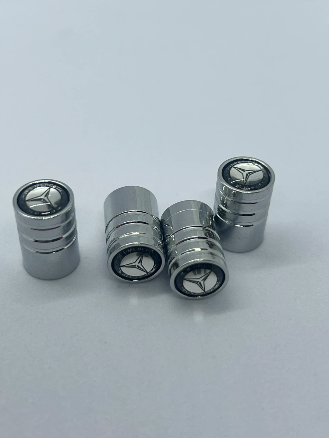 Mercedes-Benz Tire Valve Stem Caps - Silver - photo 5