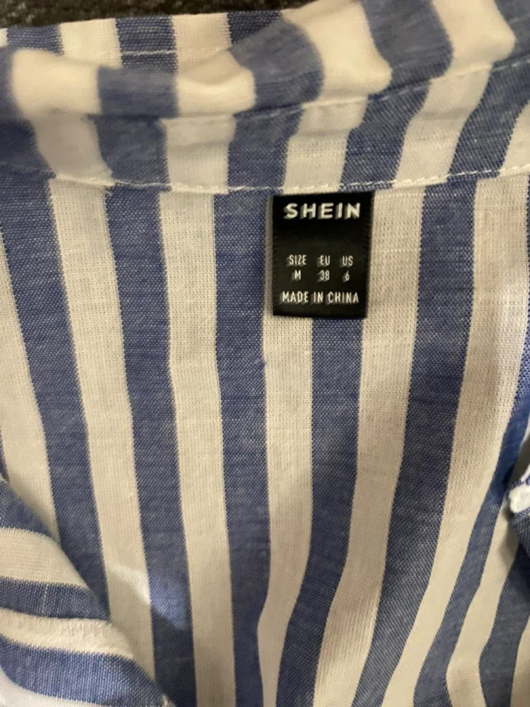 SHEIN Striped Blouse - Size M image indicator(3)