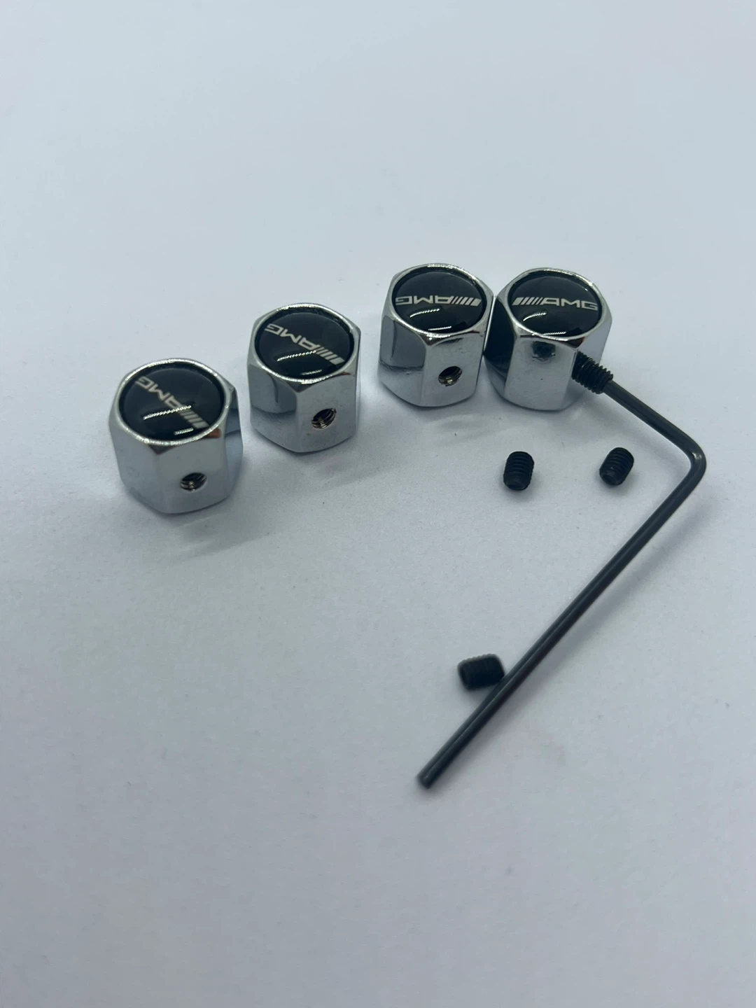 Mercedes-AMG Antitheft Tire Valve Stem Caps - Set of 4 - photo 4