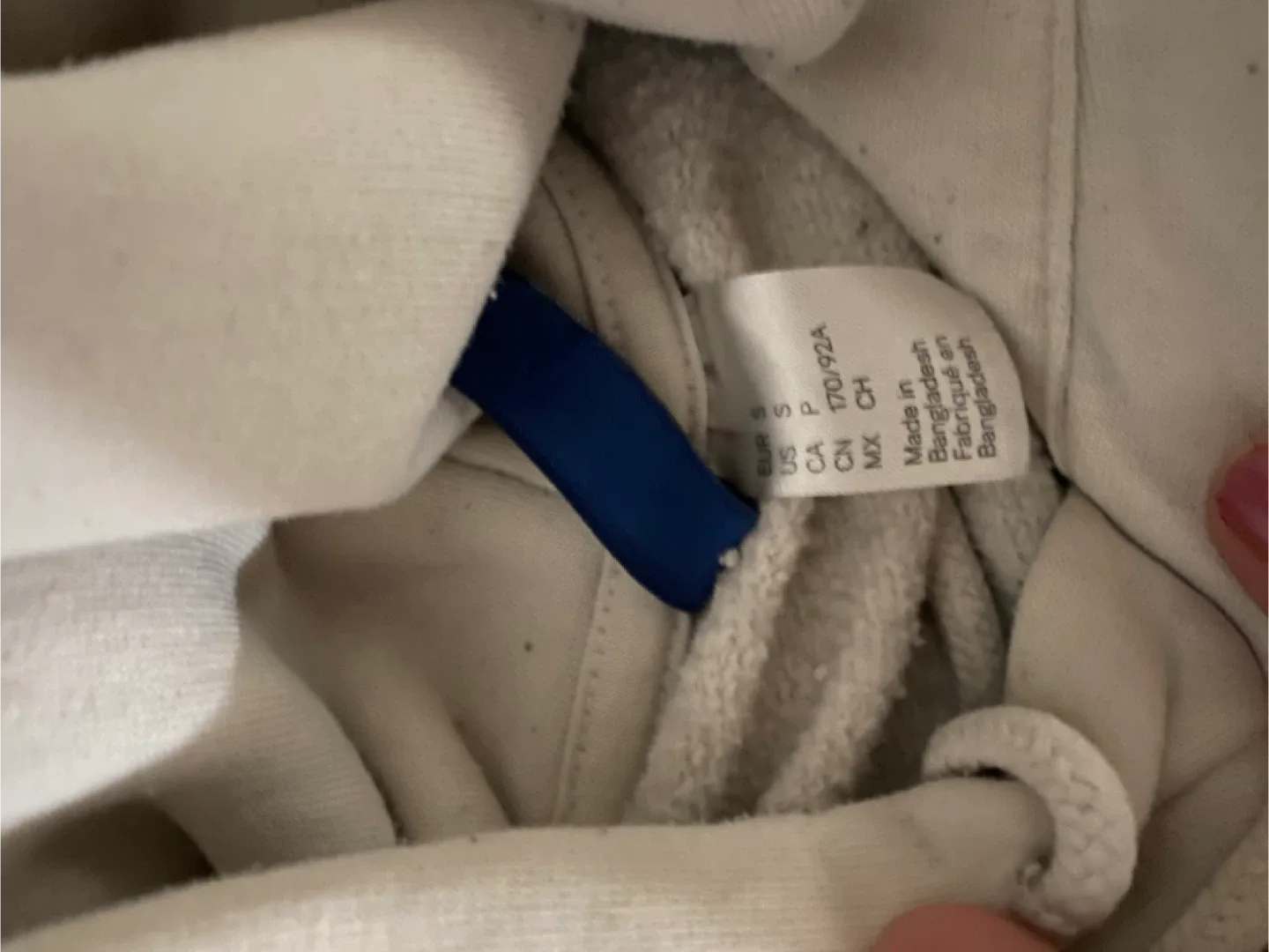 H&M White Cobras Hoodie - Size Small image indicator(2)