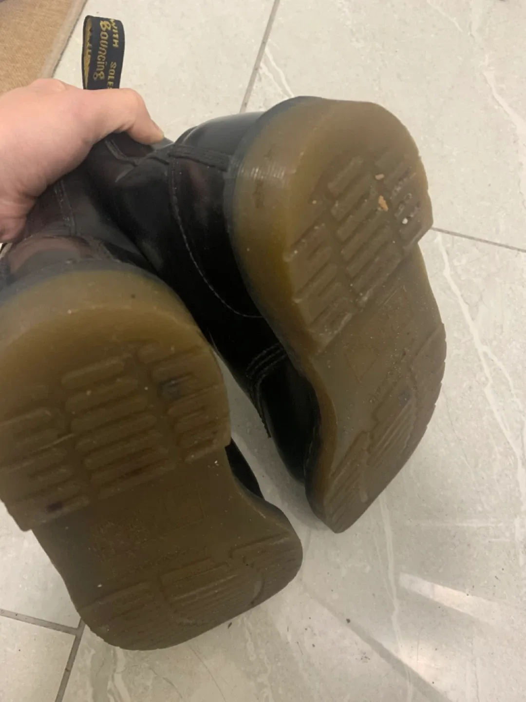 Dr. Martens Black Leather Boots image indicator(3)