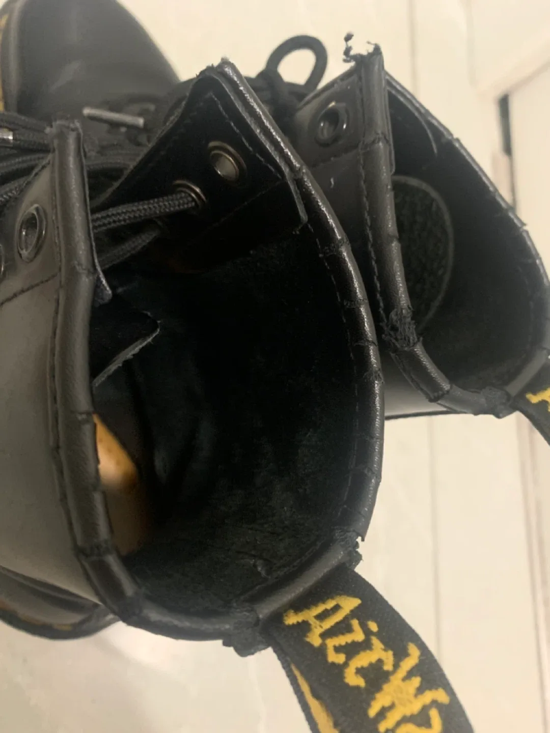 Dr. Martens Black Leather Boots image indicator(2)