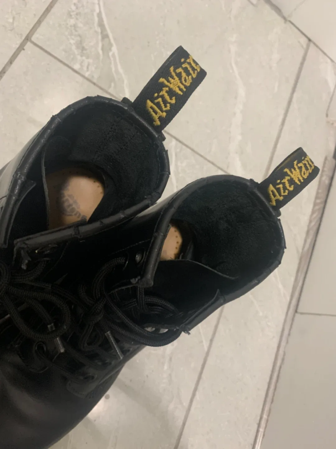 Dr. Martens Black Leather Boots image indicator(7)