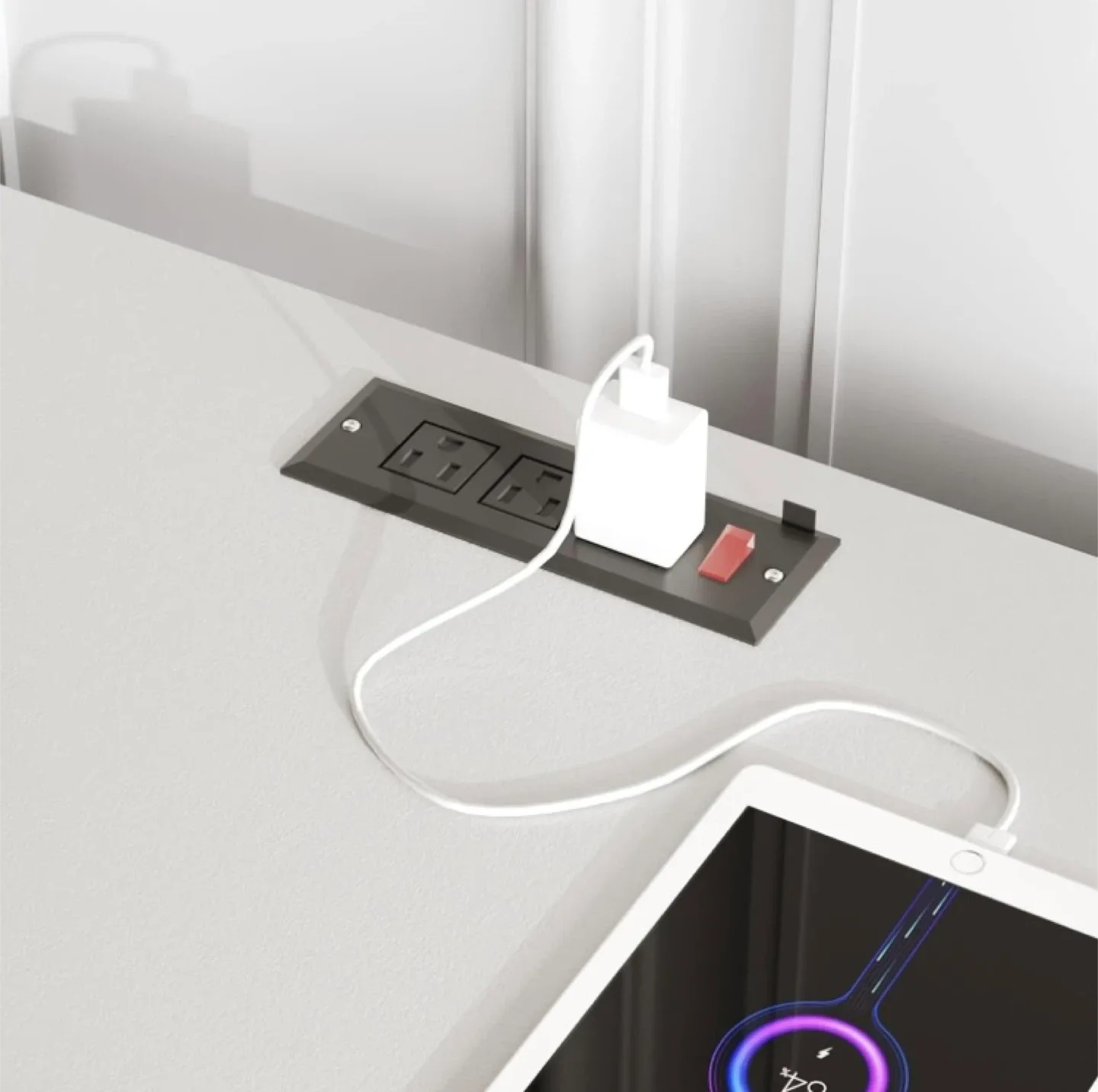 White Dresser with 8 Drawers image indicator(6)