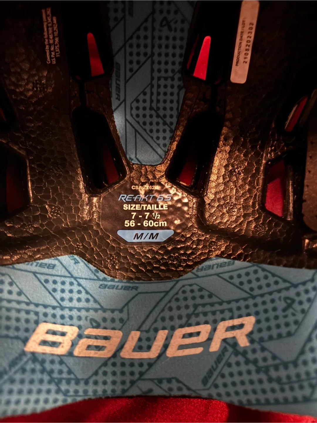 Bauer Reakt 85 Hockey Helmet - M/M image indicator(3)