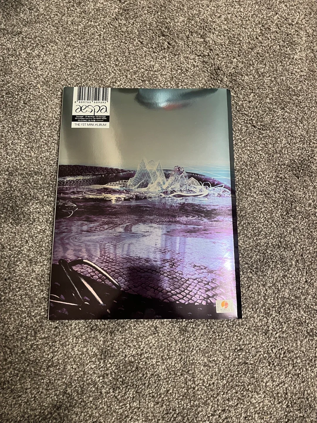 Kpop album: Aespa Savage Album image indicator(2)