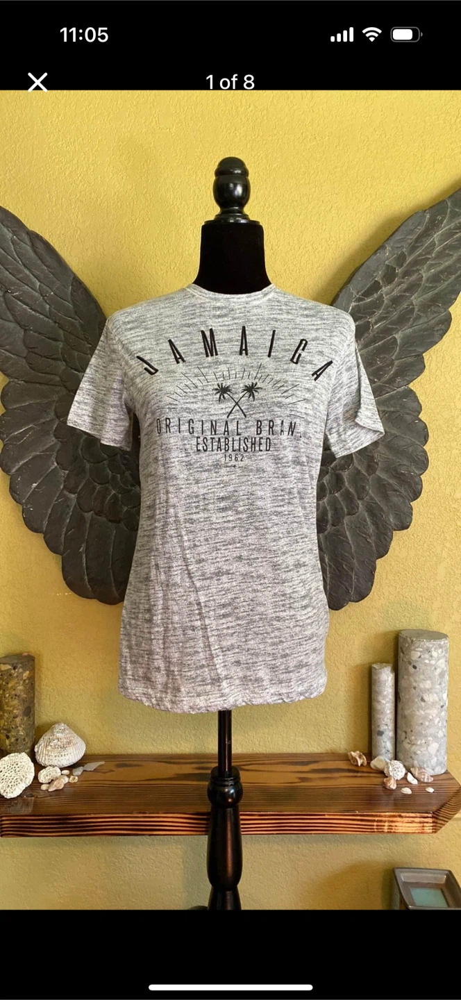 Limited Edition Lifestyle Jamacian Marled Tee Shirt