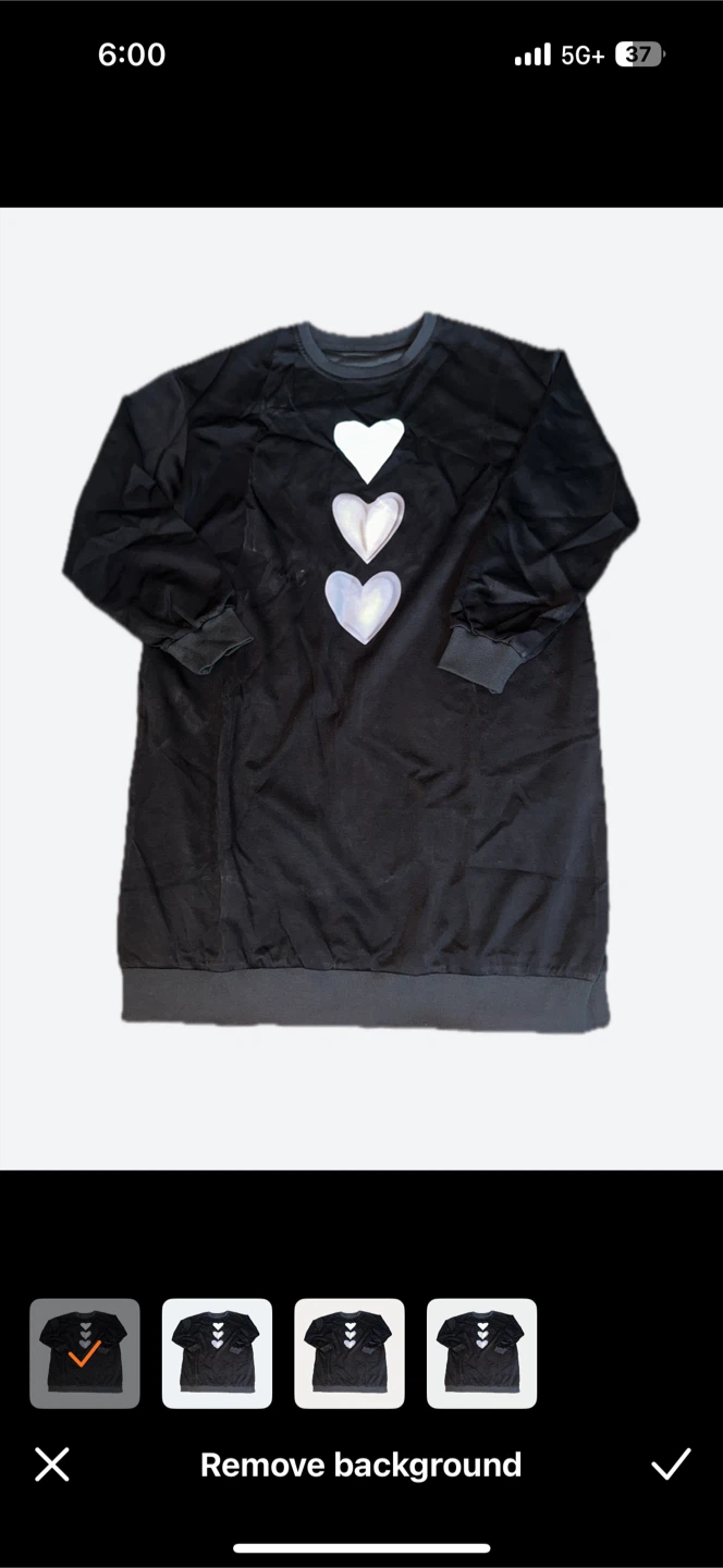 Black Long Sleeve Dress - Size XL