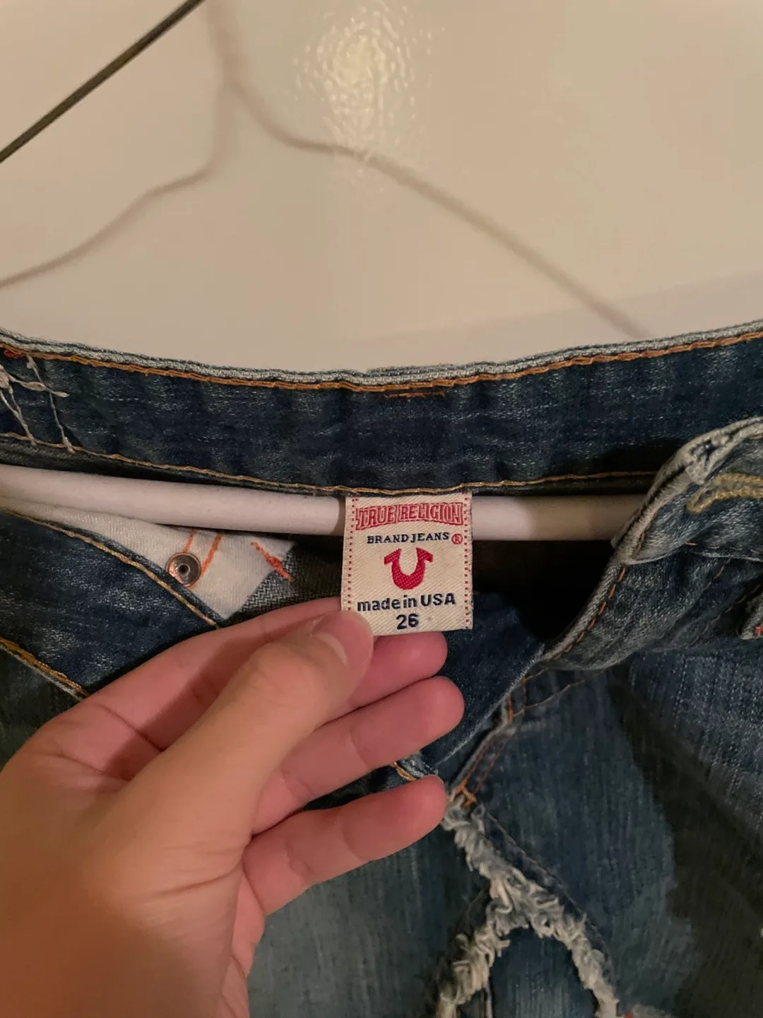 True Religion Denim Mini Skirt image indicator(3)