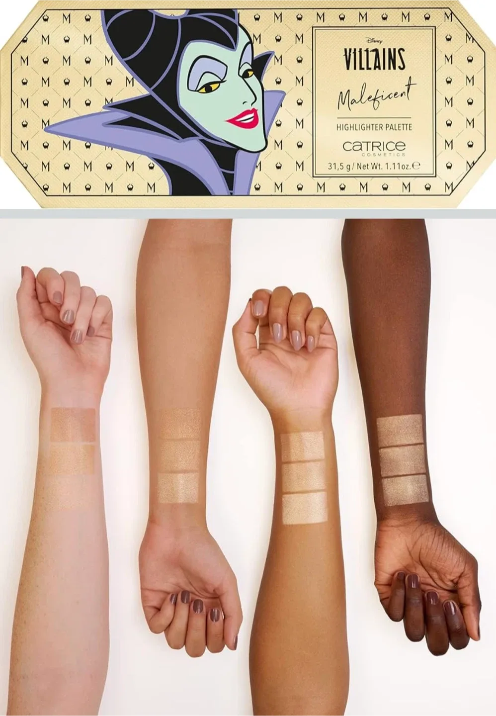 Catrice Disney Villains Maleficent Highlighter Palette image indicator(3)