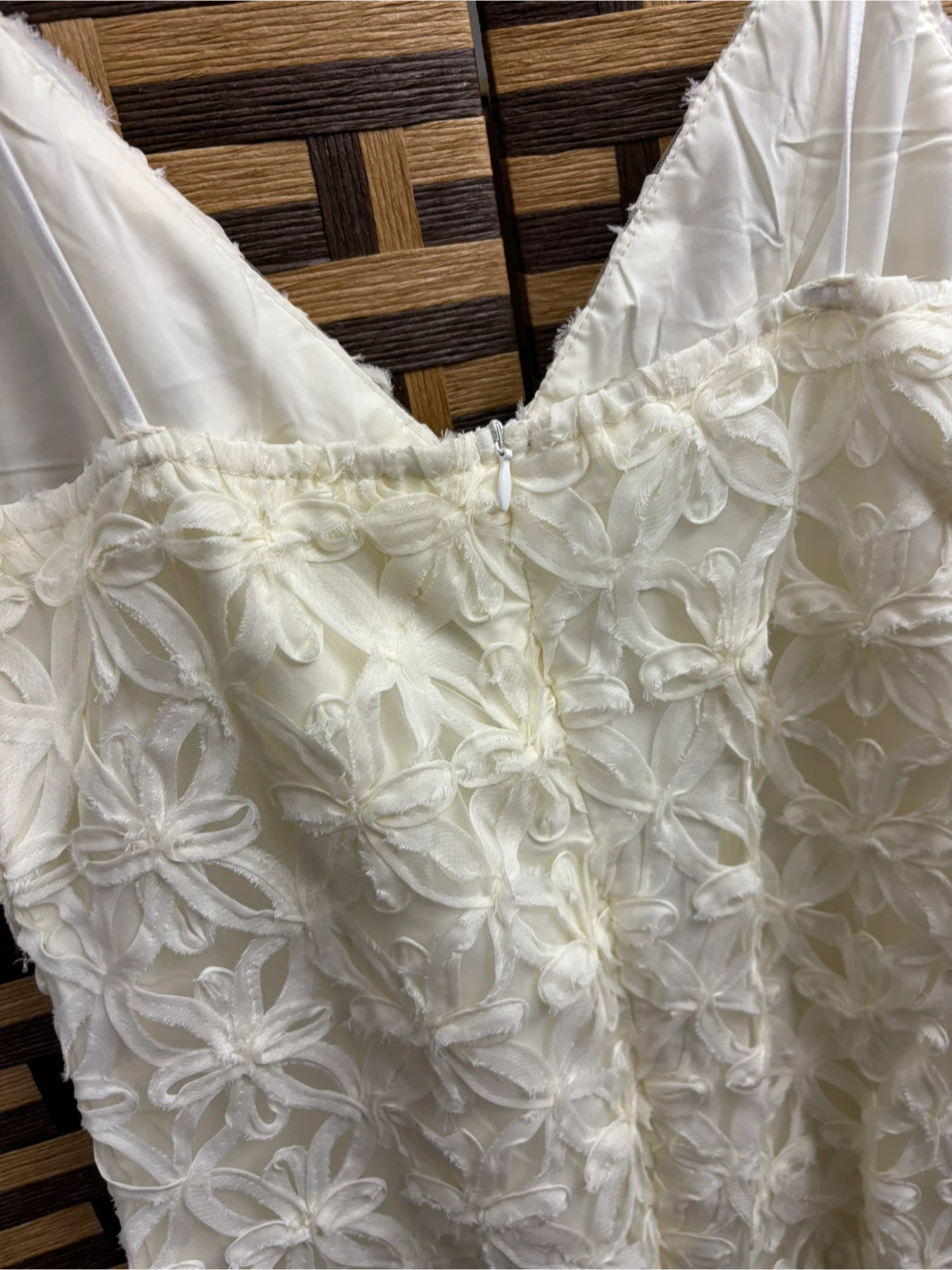 White Floral Mini Dress - photo 2